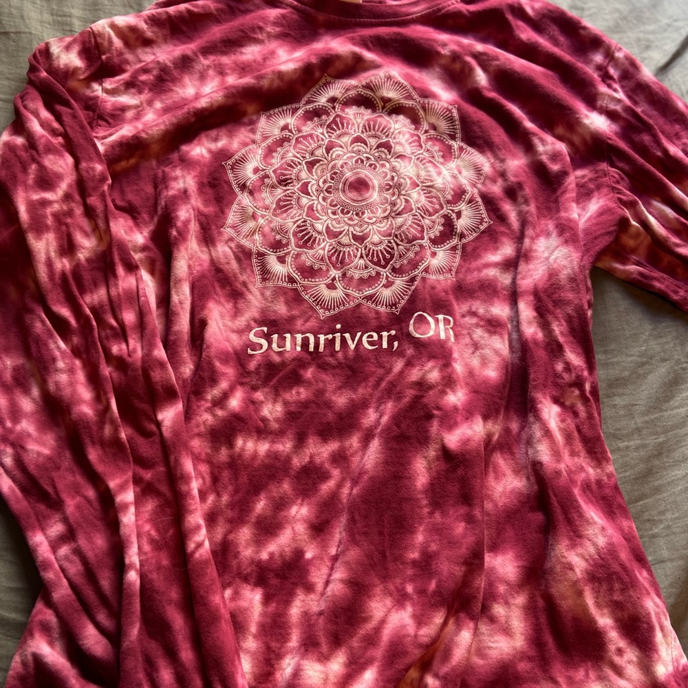 Sun river, OR Tie dye T-Shirt